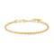 Gold Rope Twist Bracelet