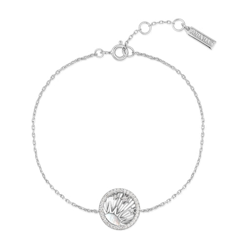 Silver Shiny Sun Stars Bracelet