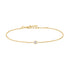 Gold Sparkle Bezel Bracelet