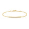 Gold Pavé Bar Bracelet