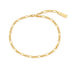 Gold Filia Curb Chain Bracelet
