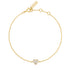 Gold Sweetheart Pavé Bracelet