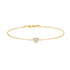 Gold Sweetheart Pavé Bracelet