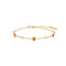 Gold Nano Gem Station Bracelet
