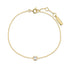 Gold Just You Solitaire Bracelet