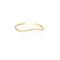 Gold Wave Cuff Bracelet