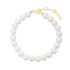 Gold Classic Shell Pearl Beaded Bracelet