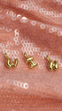 Gold N Letter Charm