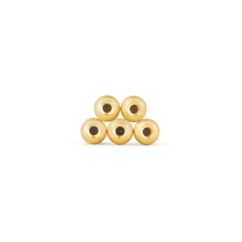 Gold Ear Barbell Ball Backs x 5