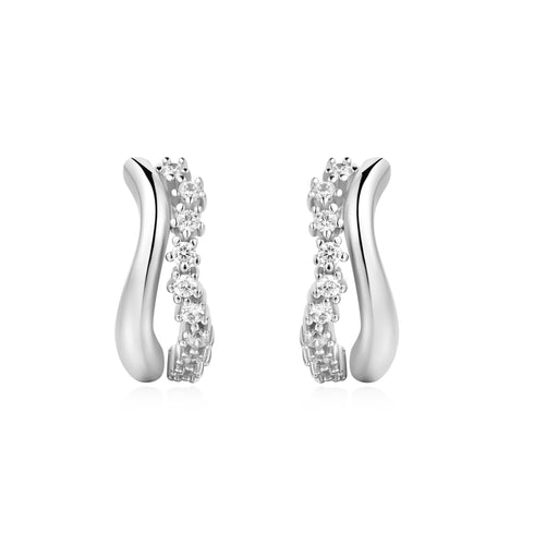 Silver Sparkle Double Huggies