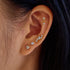 Gold Constellation Barbell Single Earring