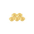 Gold Replacement Butterfly Back X 5
