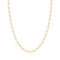 Gold Link Charm Chain Necklace