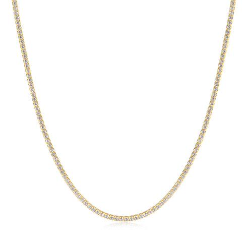 Gold Pavé Necklace