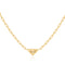 Gold Triangle Necklace