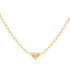 Gold Triangle Necklace