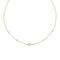 Gold Geometric Satellite Necklace