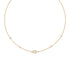 Gold Geometric Satellite Necklace