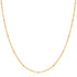 Gold Orb Chain Necklace