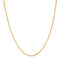 Gold Box Link Chain Necklace