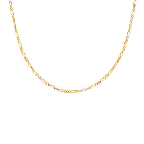 Gold Filia Curb Chain Necklace
