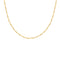 Gold Filia Curb Chain Necklace
