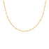 Gold Filia Curb Chain Necklace