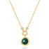 Gold Malachite Reversible Vacation Necklace