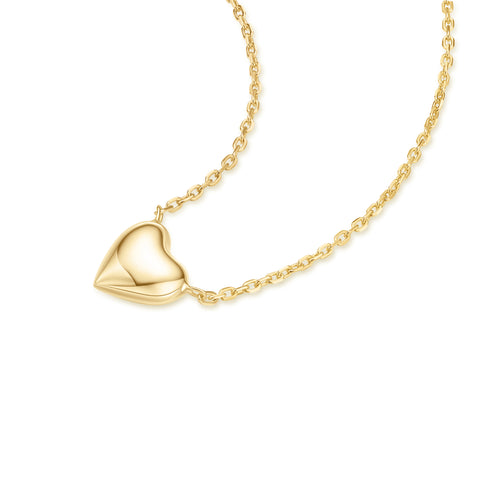 Gold Sweetheart Necklace