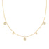 Gold Kyoto Opal Station Necklace