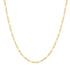 Gold Paper Clip Chain Necklace