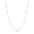 Gold Just You Solitaire Necklace