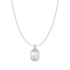 Silver Square Mother-of-Pearl Necklace