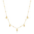 Gold Leaf Station Necklace