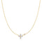 Gold Sparkling Lucky Clover Necklace