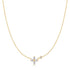 Gold Sparkling Lucky Clover Necklace