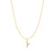 Gold Letter Y Initial Necklace