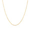 Gold Twisted Chain Necklace