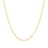 Gold Slim Curb Link Chain Necklace