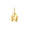 Gold A Letter Charm