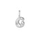 Silver G Letter Charm
