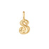 Gold S Letter Charm