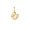 Gold U Letter Charm
