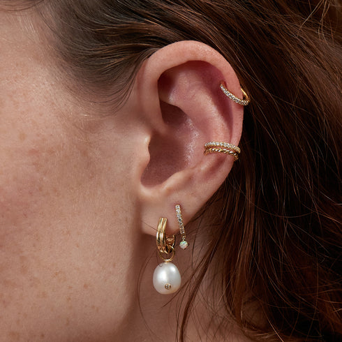 Gold Glam Ear Cuff