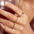 Gold Multi Sparkle Ring