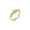 Gold Pavé Sparkle Ring