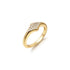 Gold Pavé Sparkle Ring