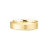 Gold 4mm Smooth Band