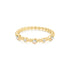 Gold Bezel Kyoto Opal Beaded Ring