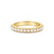 Gold Shell Pearl Beaded ring